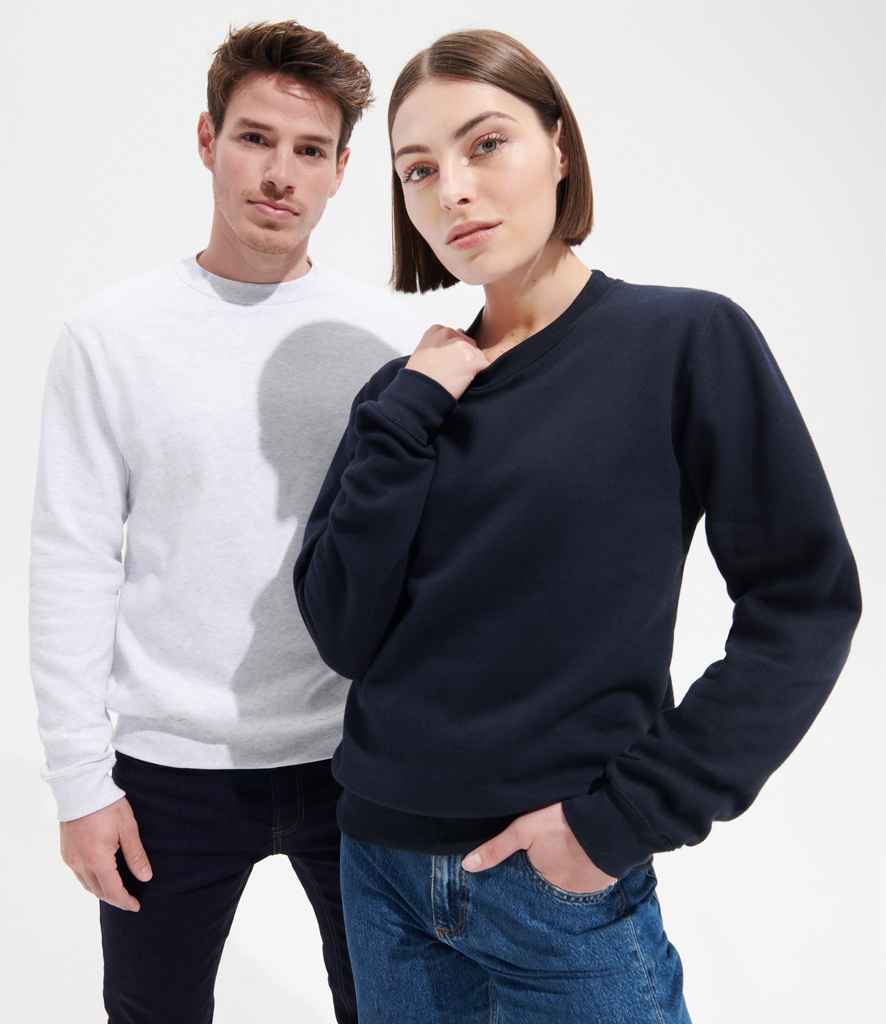 SOL'S Unisex New Supreme Sweatshirt | Black