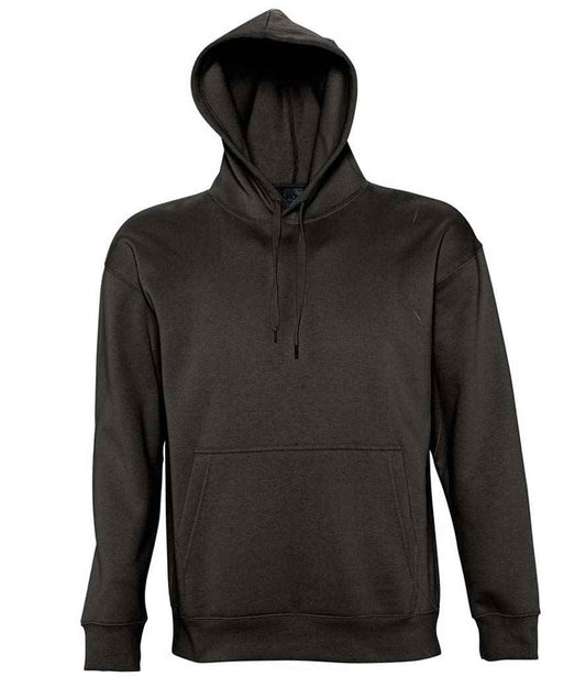 SOL'S Unisex Slam Hooded Sweatshirt | Black
