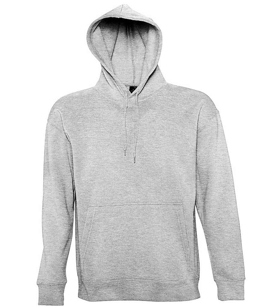 SOL'S Unisex Slam Hooded Sweatshirt | Grey Marl