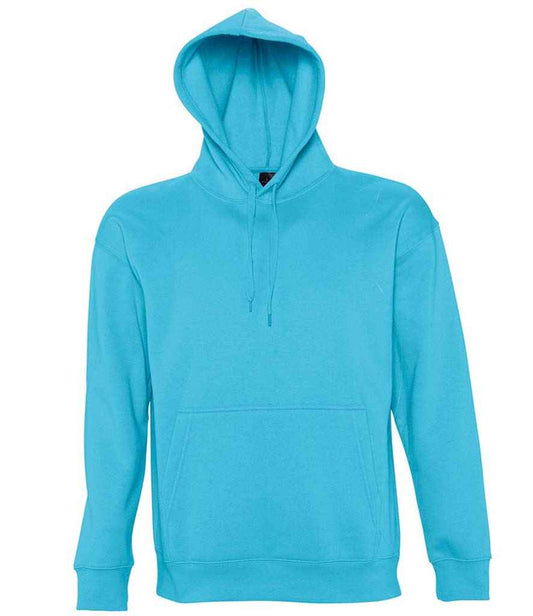 SOL'S Unisex Slam Hooded Sweatshirt | Turquoise Blue