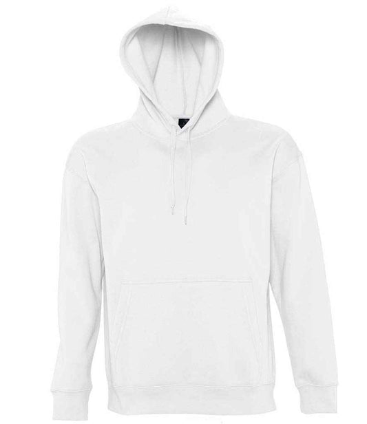 SOL'S Unisex Slam Hooded Sweatshirt | White