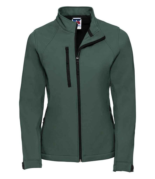 Russell Ladies Soft Shell Jacket | Bottle Green