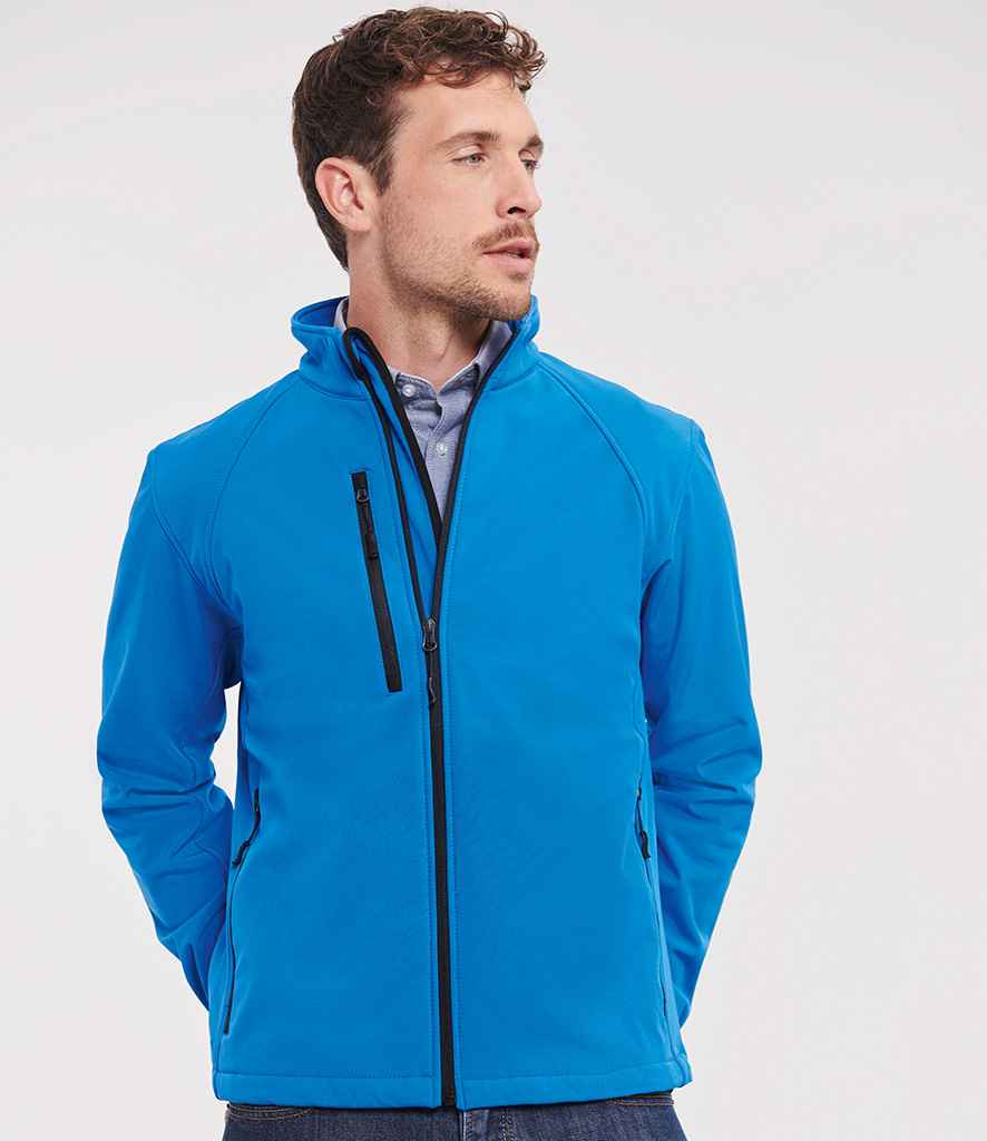 Russell Soft Shell Jacket | Azure