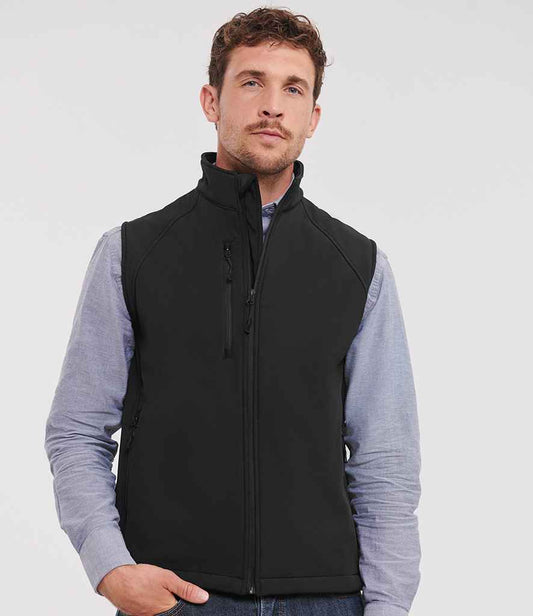 Russell Soft Shell Gilet | Black