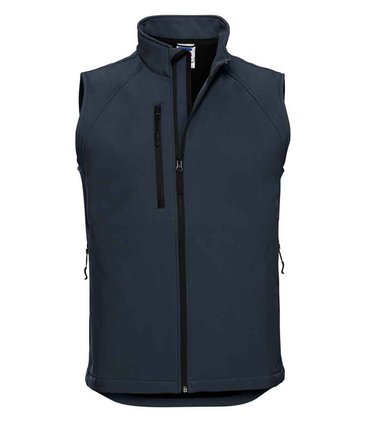 Russell Soft Shell Gilet | French Navy