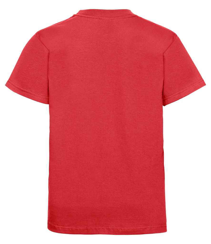 Russell Schoolgear Kids Classic Ringspun T-Shirt | Bright Red