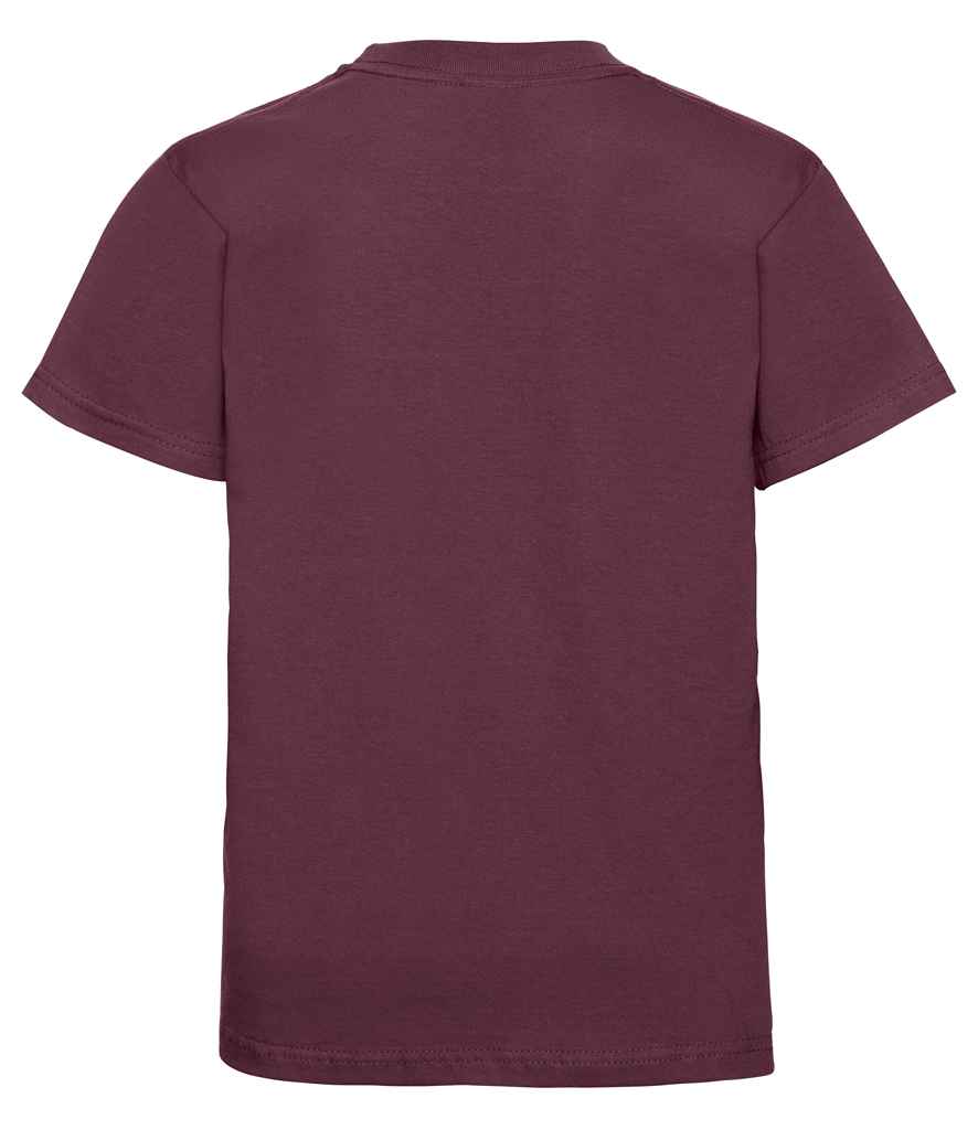 Russell Schoolgear Kids Classic Ringspun T-Shirt | Burgundy