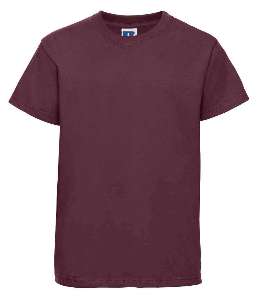 Russell Schoolgear Kids Classic Ringspun T-Shirt | Burgundy