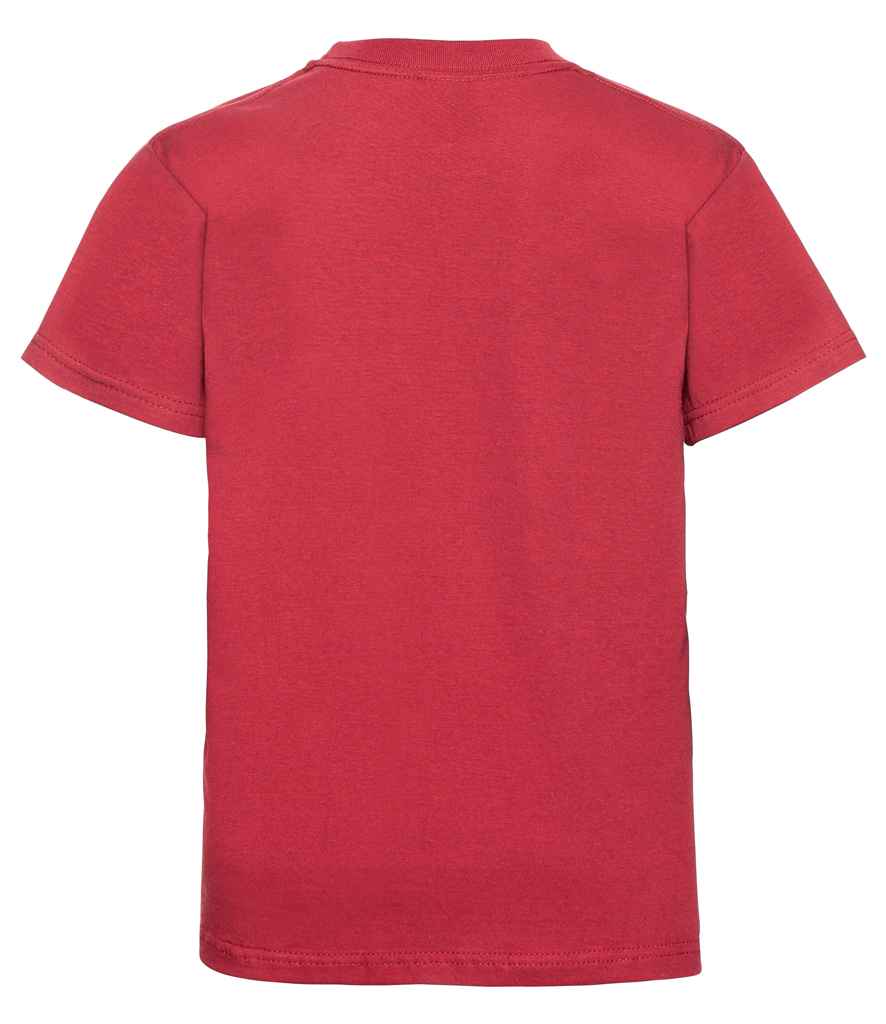 Russell Schoolgear Kids Classic Ringspun T-Shirt | Classic Red
