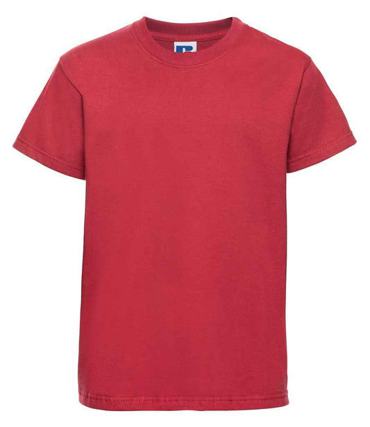 Russell Schoolgear Kids Classic Ringspun T-Shirt | Classic Red
