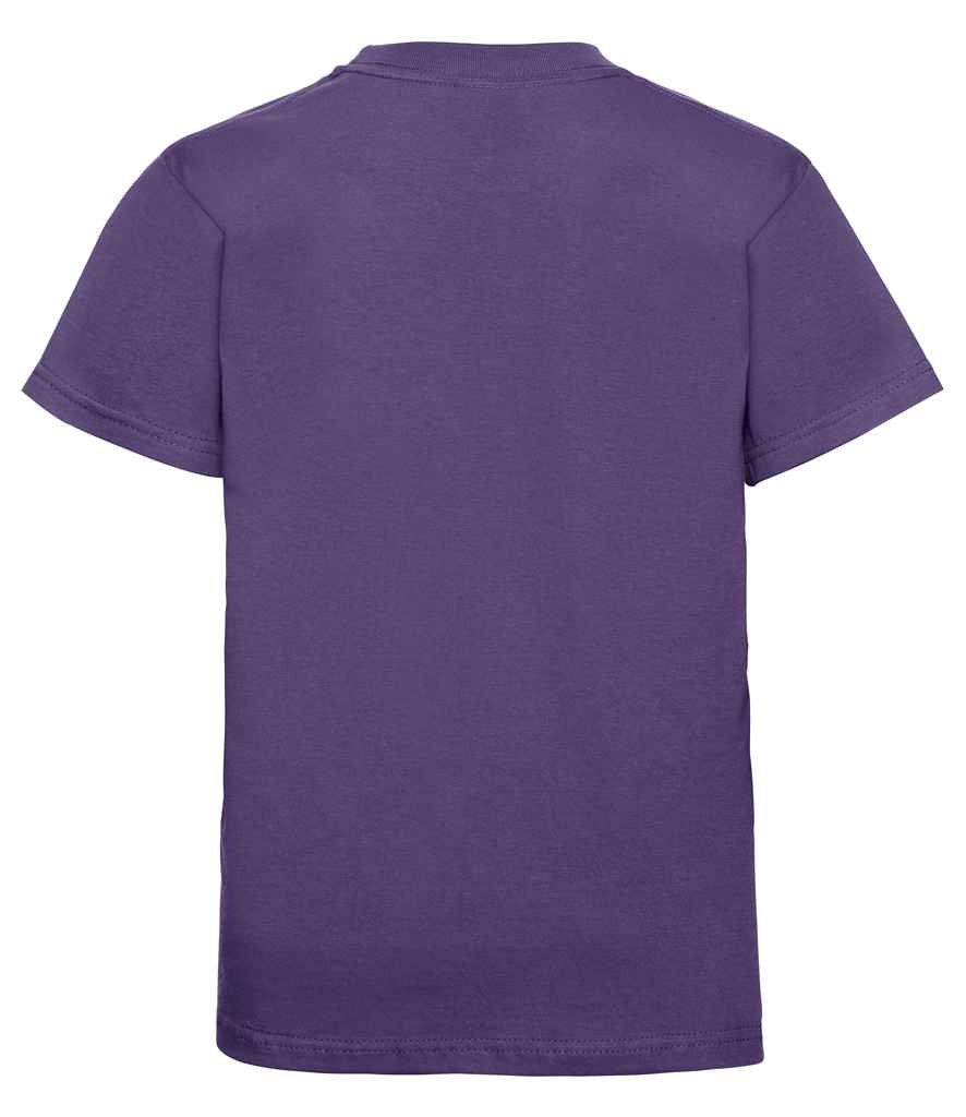 Russell Schoolgear Kids Classic Ringspun T-Shirt | Purple