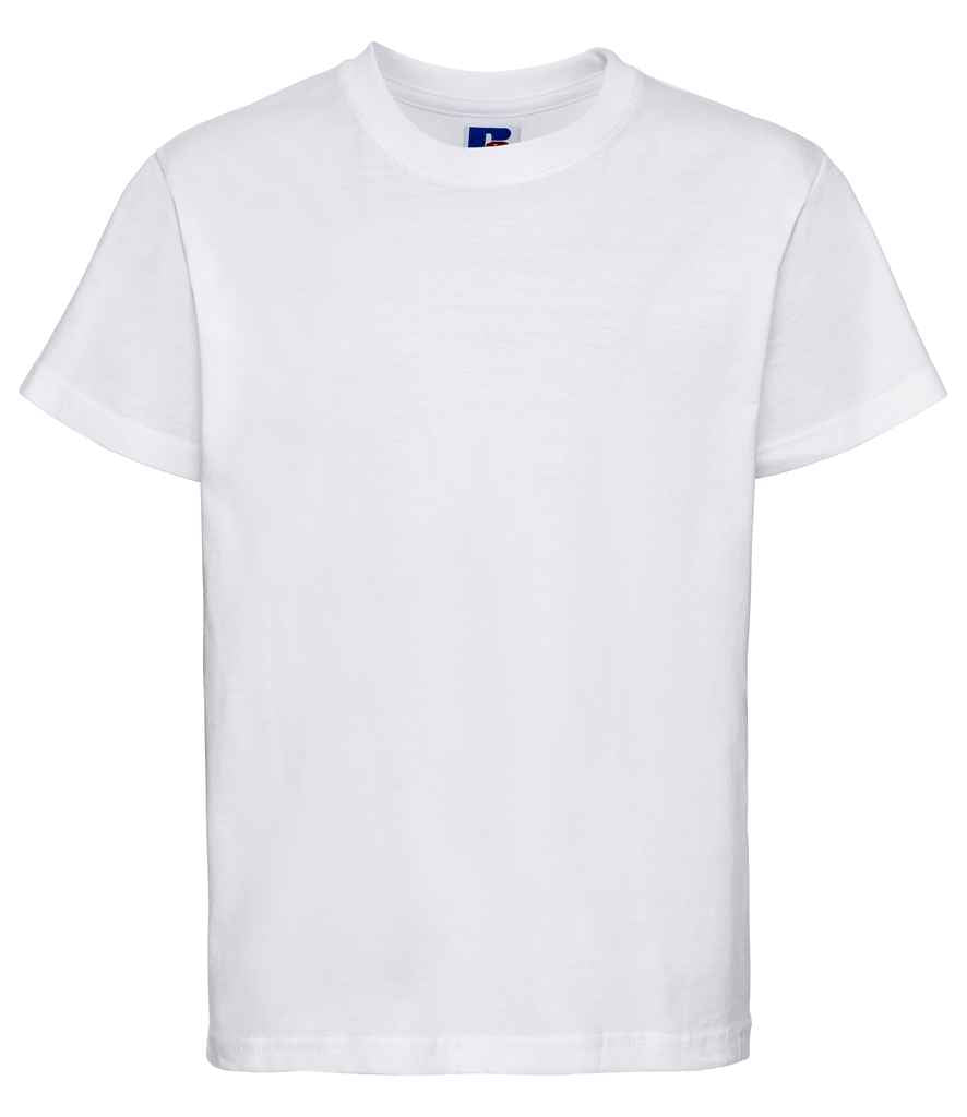 Russell Schoolgear Kids Classic Ringspun T-Shirt | White