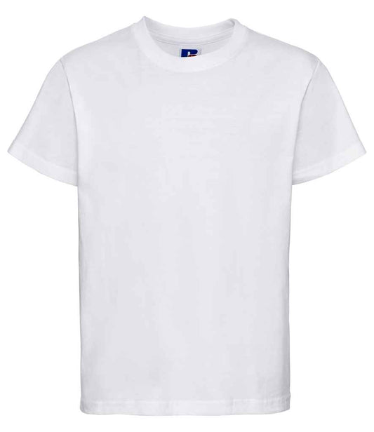 Russell Schoolgear Kids Classic Ringspun T-Shirt | White