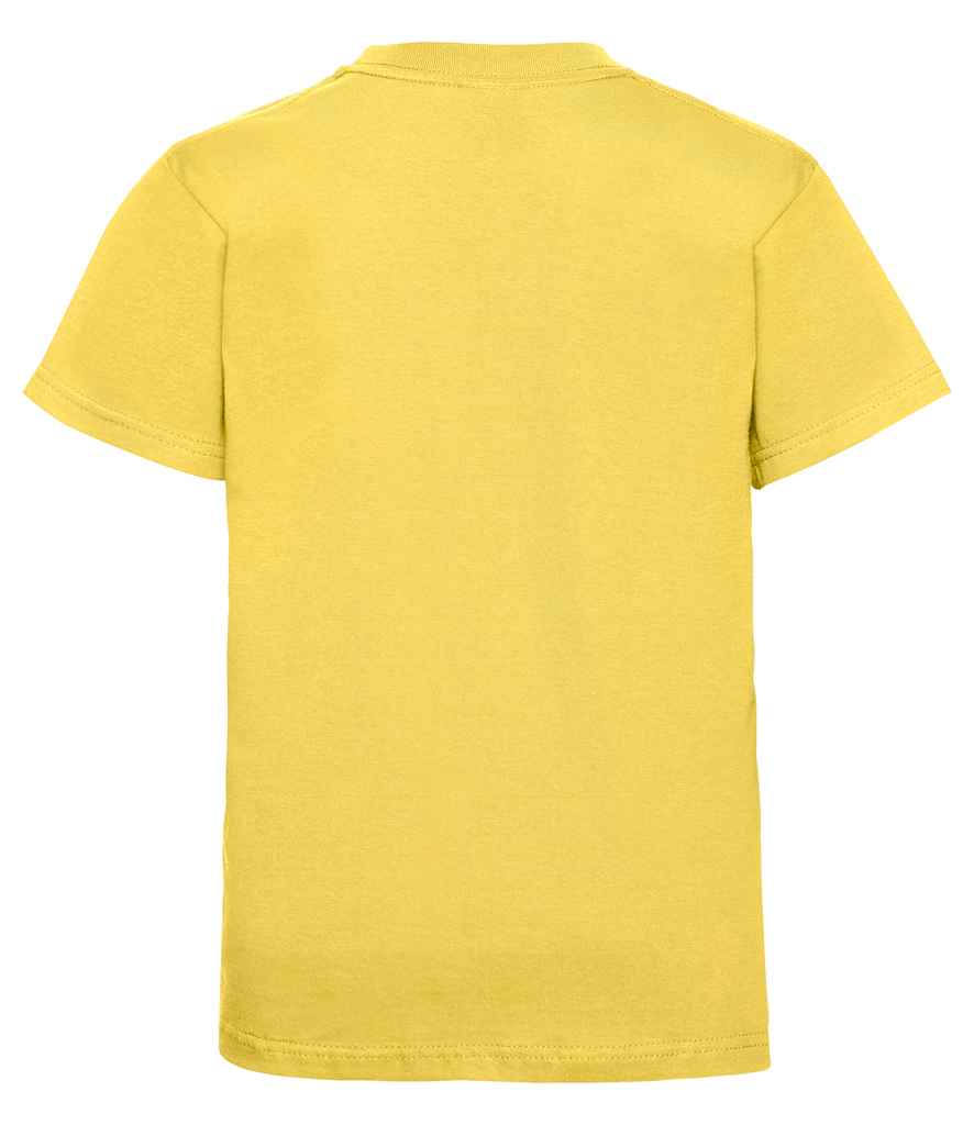 Russell Schoolgear Kids Classic Ringspun T-Shirt | Yellow