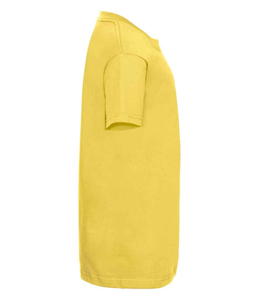 Russell Schoolgear Kids Classic Ringspun T-Shirt | Yellow