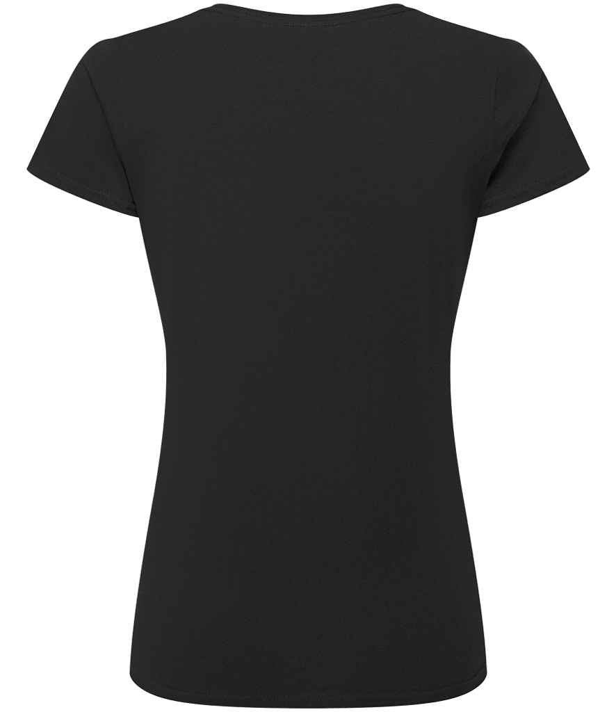 Russell Ladies Authentic Classic Ringspun T-Shirt | Black
