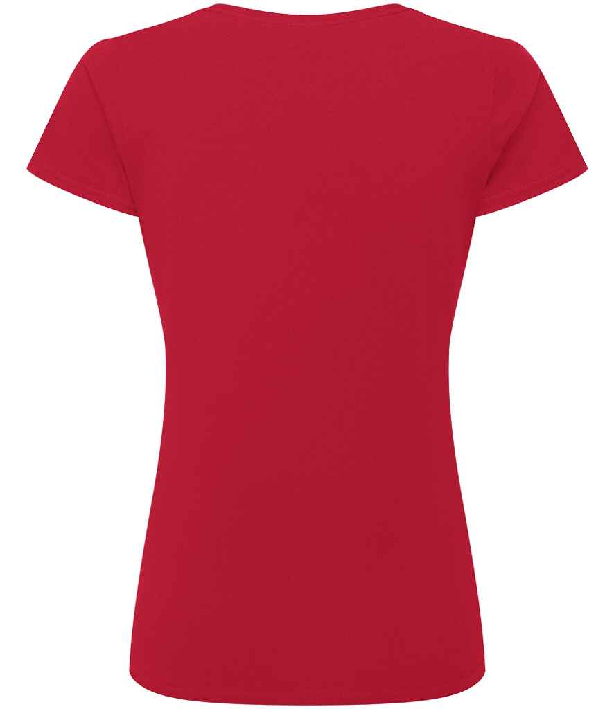 Russell Ladies Authentic Classic Ringspun T-Shirt | Classic Red
