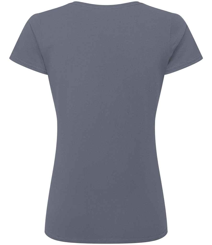 Russell Ladies Authentic Classic Ringspun T-Shirt | Convoy Grey