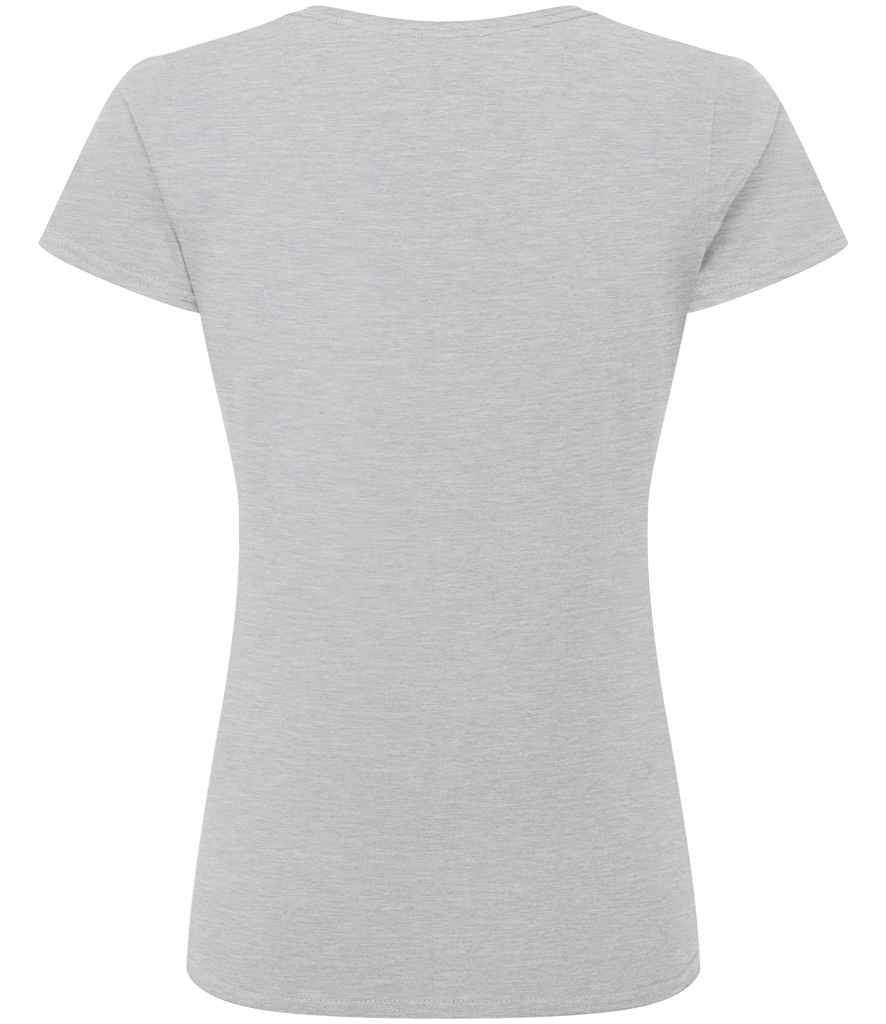 Russell Ladies Authentic Classic Ringspun T-Shirt | Light Oxford