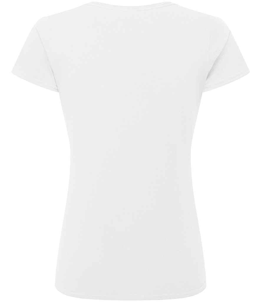 Russell Ladies Authentic Classic Ringspun T-Shirt | White