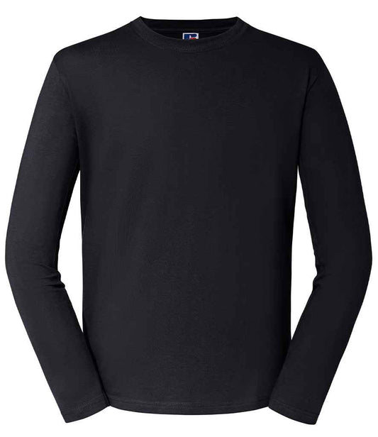 Russell Classic Long Sleeve T-Shirt | Black