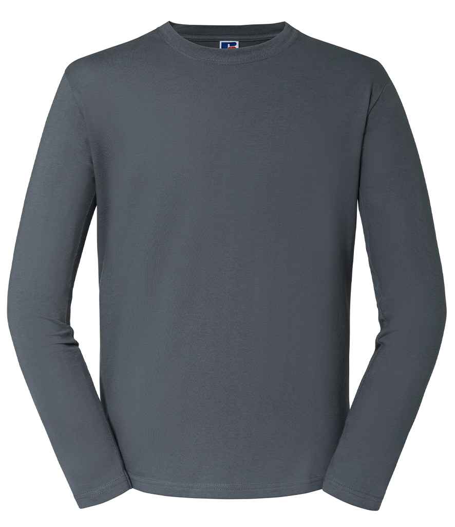 Russell Classic Long Sleeve T-Shirt | Convoy Grey