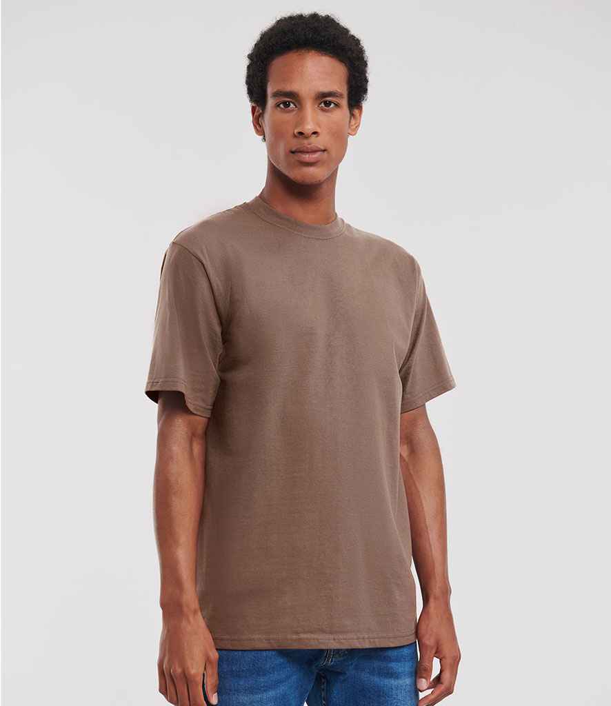 Russell Classic Ringspun T-Shirt | Mocha