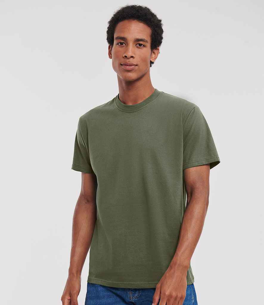 Russell Classic Ringspun T-Shirt | Olive Green