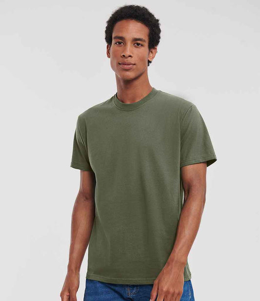 Russell Classic Ringspun T-Shirt | Olive Green