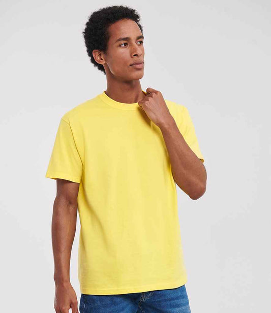 Russell Classic Ringspun T-Shirt | Yellow