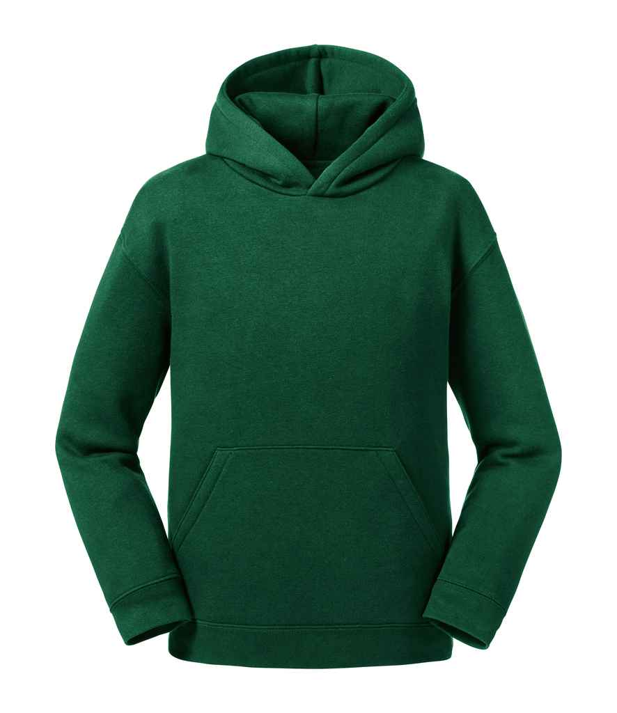 Russell Kids Authentic Hooded Sweatshirt | Bottle Green