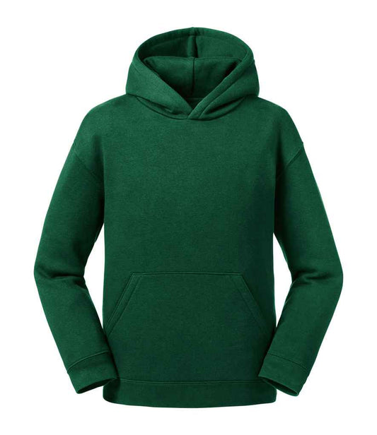 Russell Kids Authentic Hooded Sweatshirt | Bottle Green