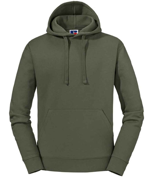Russell Authentic Hooded Sweatshirt | Olive Green