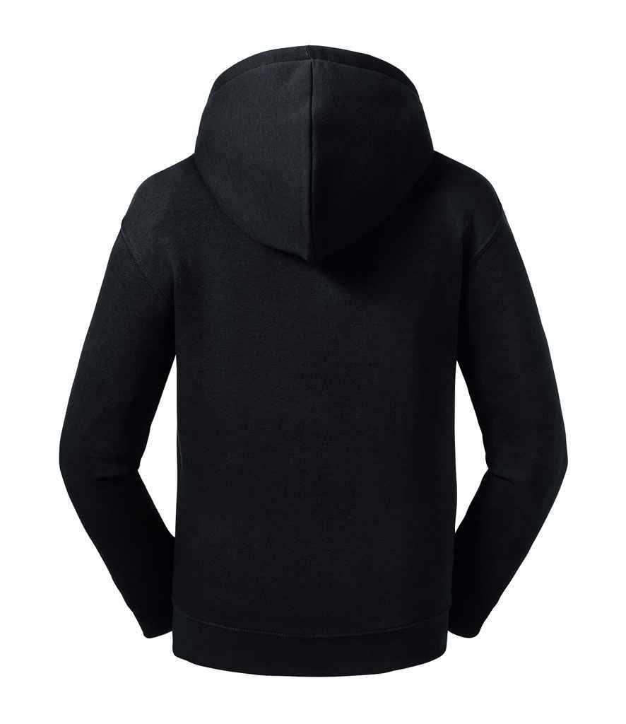 Russell Kids Authentic Zip Hooded Sweatshirt | Black
