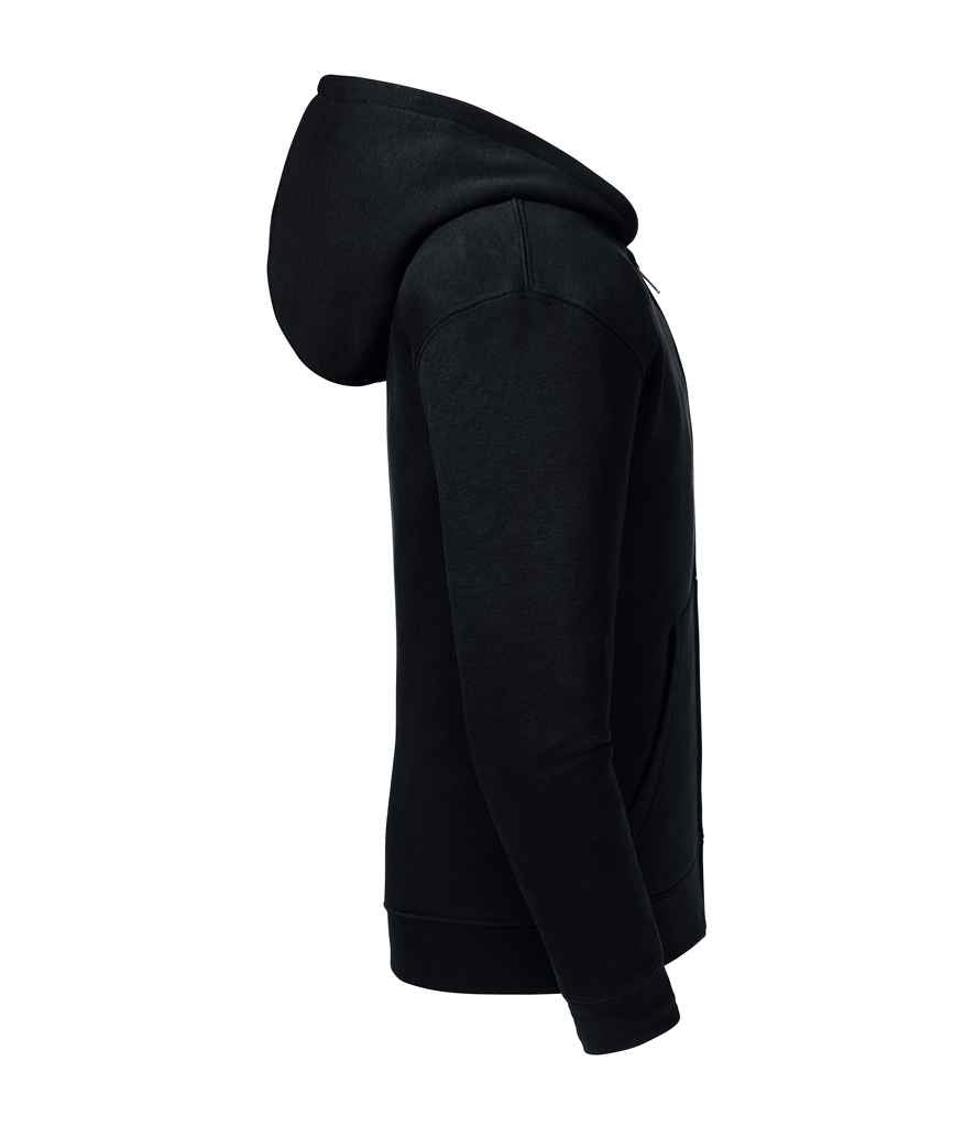 Russell Kids Authentic Zip Hooded Sweatshirt | Black