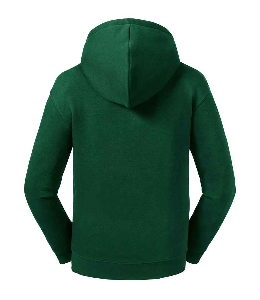 Russell Kids Authentic Zip Hooded Sweatshirt | Bottle Green