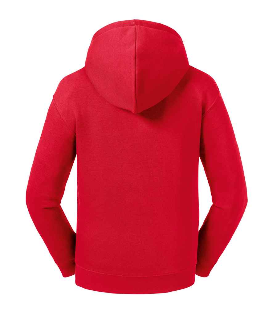 Russell Kids Authentic Zip Hooded Sweatshirt | Classic Red