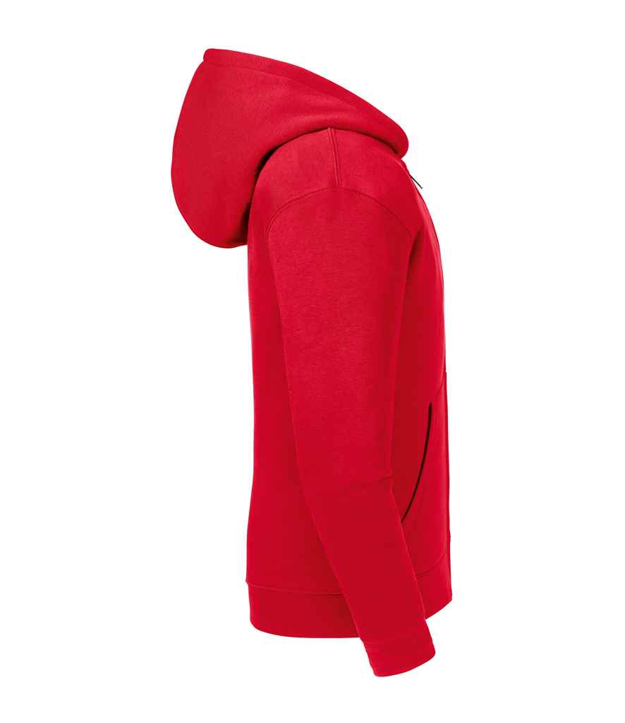 Russell Kids Authentic Zip Hooded Sweatshirt | Classic Red