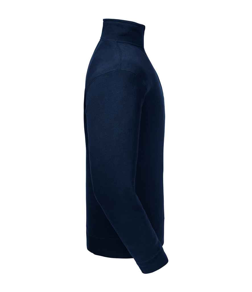 Russell Authentic Zip Neck Sweatshirt | French Navy