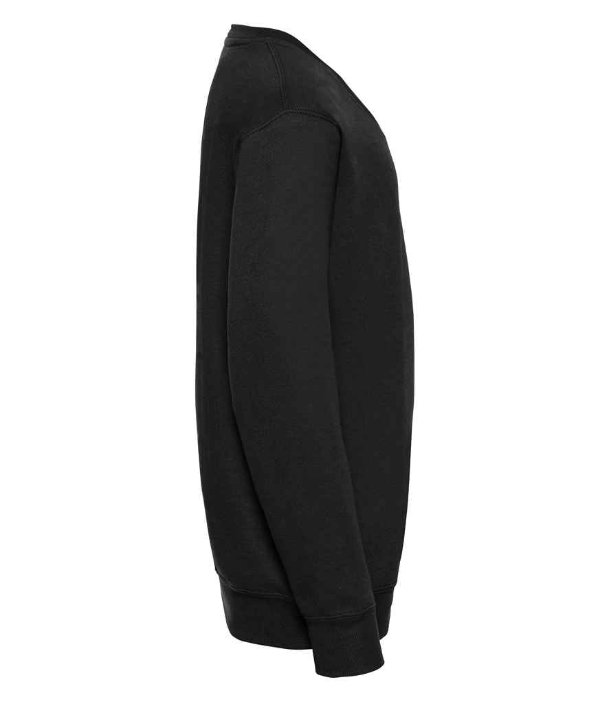 Russell Schoolgear Kids V Neck Sweatshirt | Black
