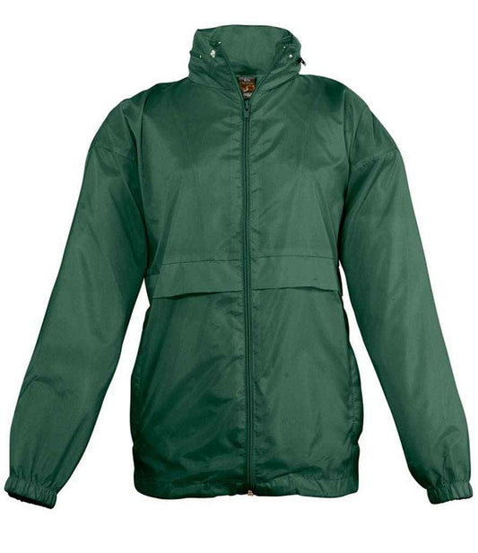 SOL'S Kids Surf Windbreaker Jacket | Forest Green