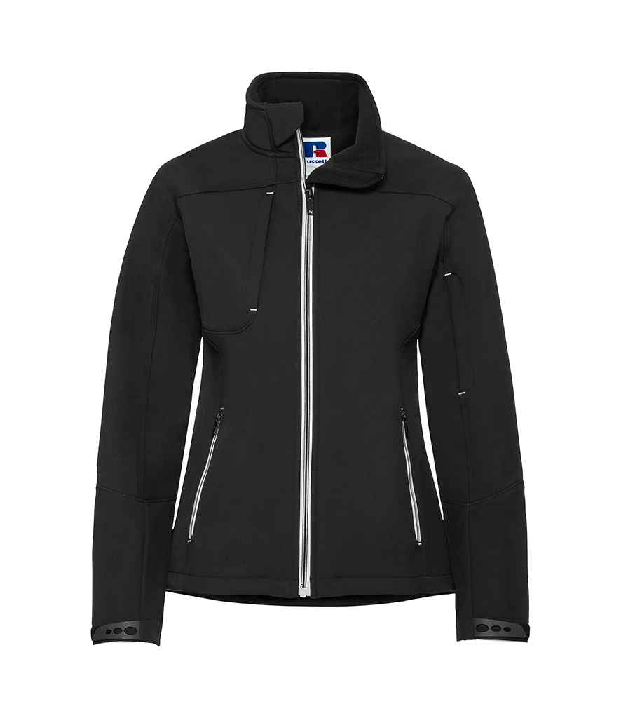 Russell Ladies Bionic Soft Shell Jacket | Black