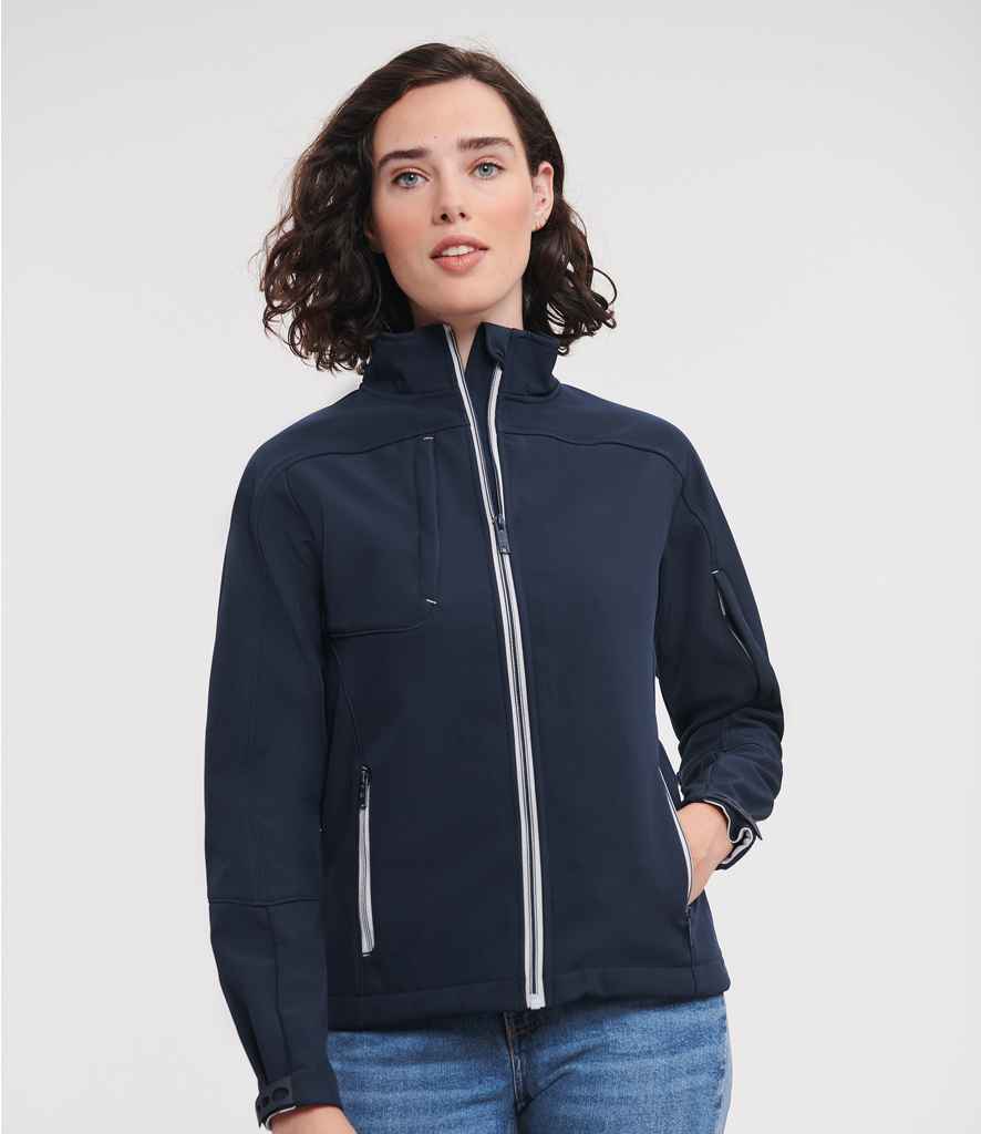 Russell Ladies Bionic Soft Shell Jacket | French Navy