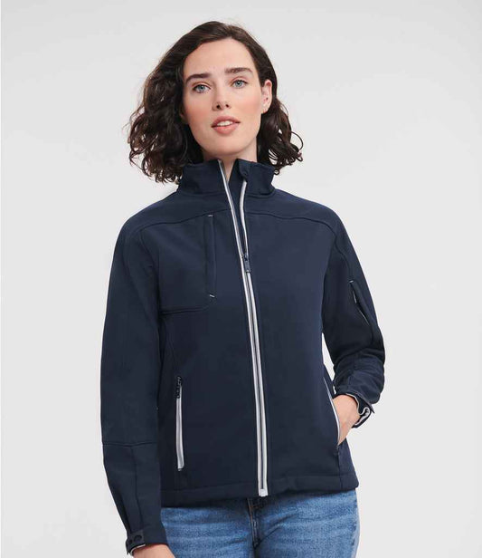Russell Ladies Bionic Soft Shell Jacket | French Navy