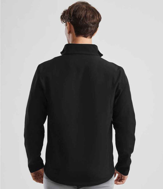 Russell Essential Recycled Soft Shell Jacket | Black