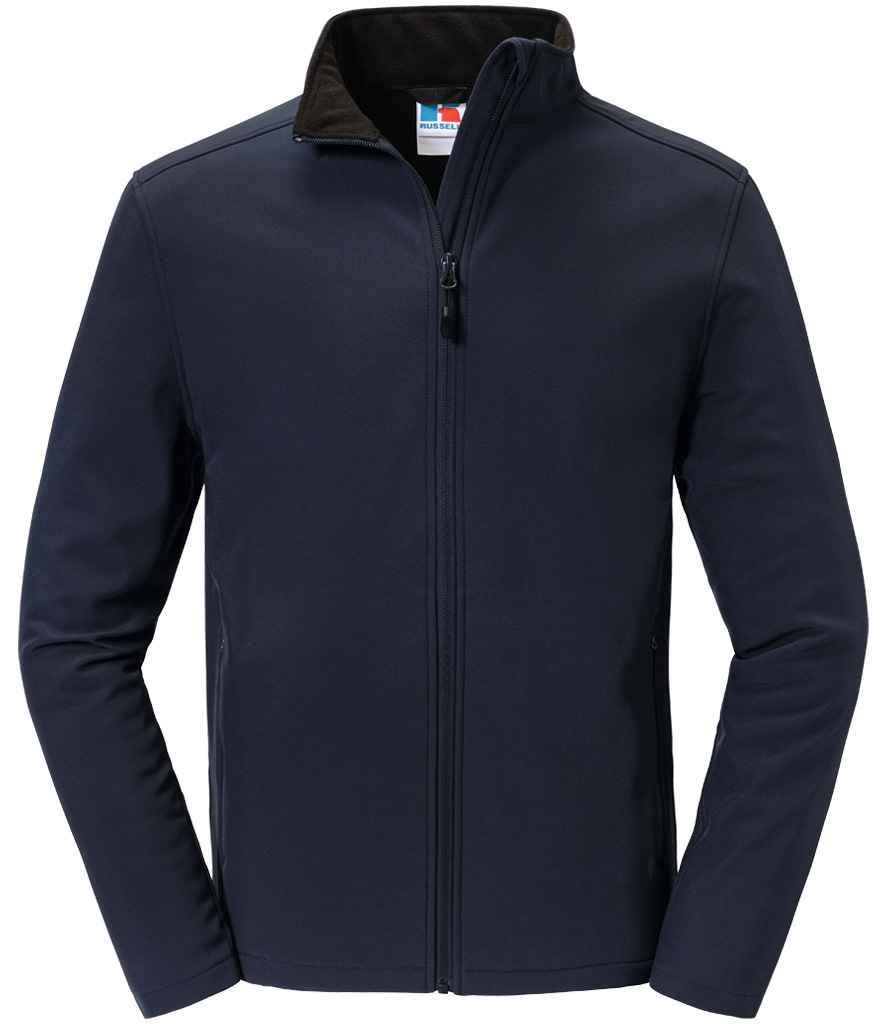 Russell Essential Recycled Soft Shell Jacket | French Navy