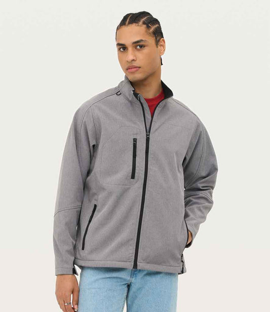 SOL'S Relax Soft Shell Jacket | Grey Marl