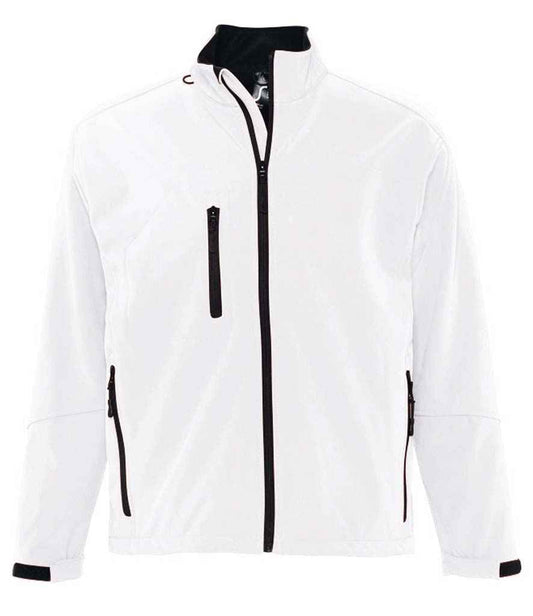 SOL'S Relax Soft Shell Jacket | White