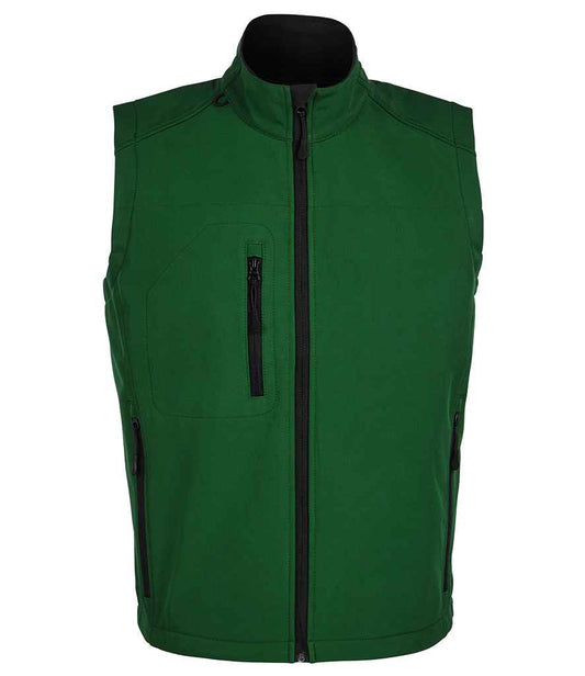 SOL'S Rallye Soft Shell Bodywarmer | Bottle Green