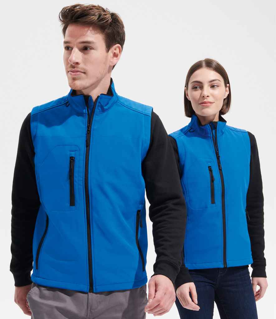 SOL'S Rallye Soft Shell Bodywarmer | Royal Blue